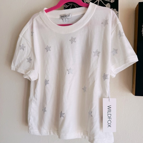 NWT Wildfox Starry Jaime Tee - Picture 5 of 7
